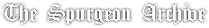 The Spurgeon Archive