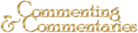 Commenting and Commentaries