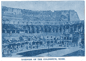 Interior of the Colosseum, Rome