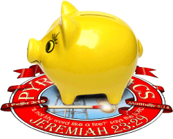 I said 'piggyBACKING, not piggyBANKING
