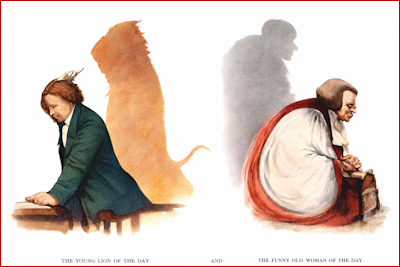 Young Lion; Old Woman