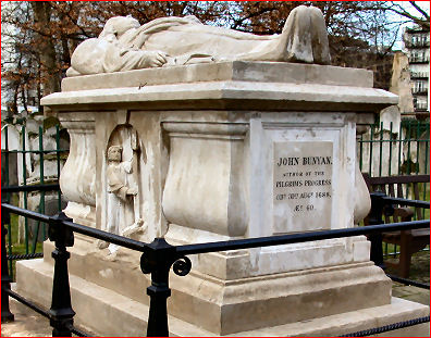 John Bunyan's tomb