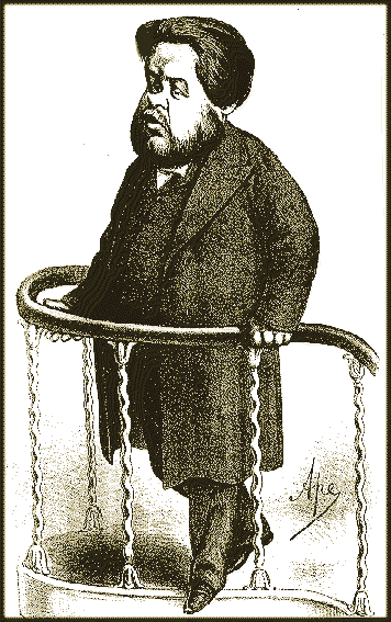 Spurgeon caricature from Vanity Fair